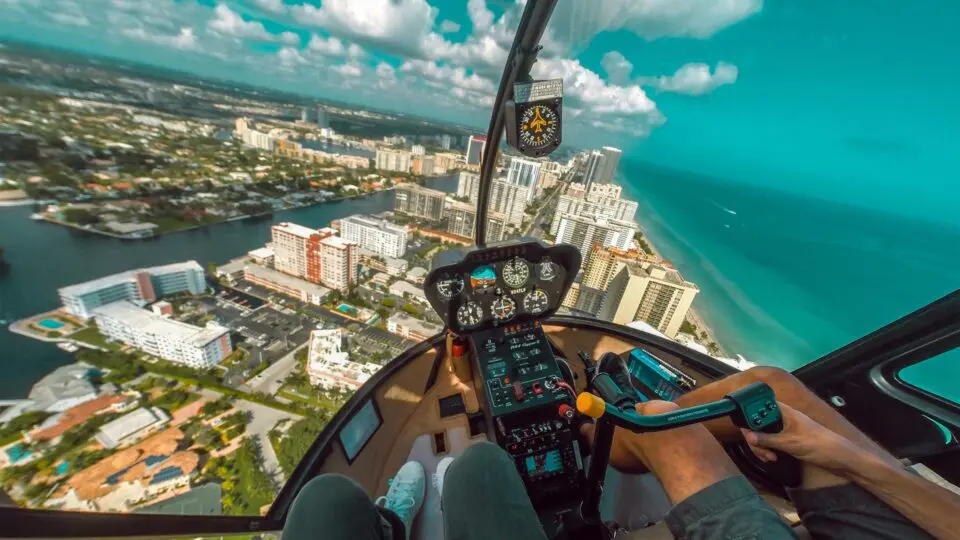 helicopter ride south beach Miami