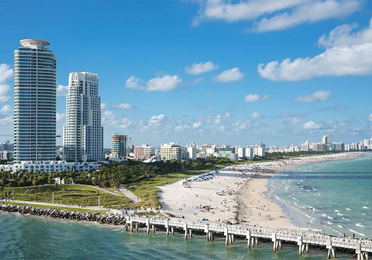 South Beach airplane tour