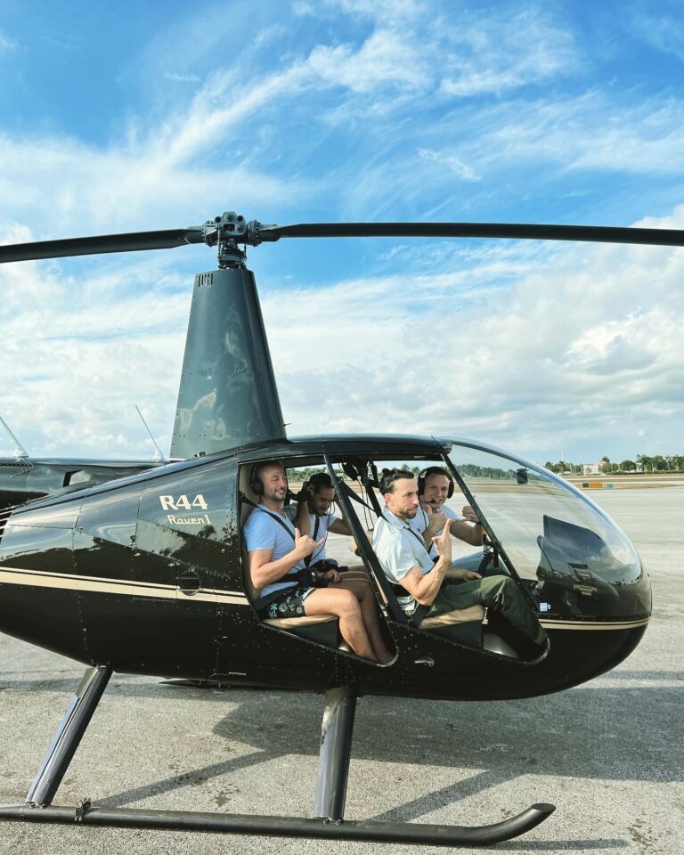 team building miami helicopter tour