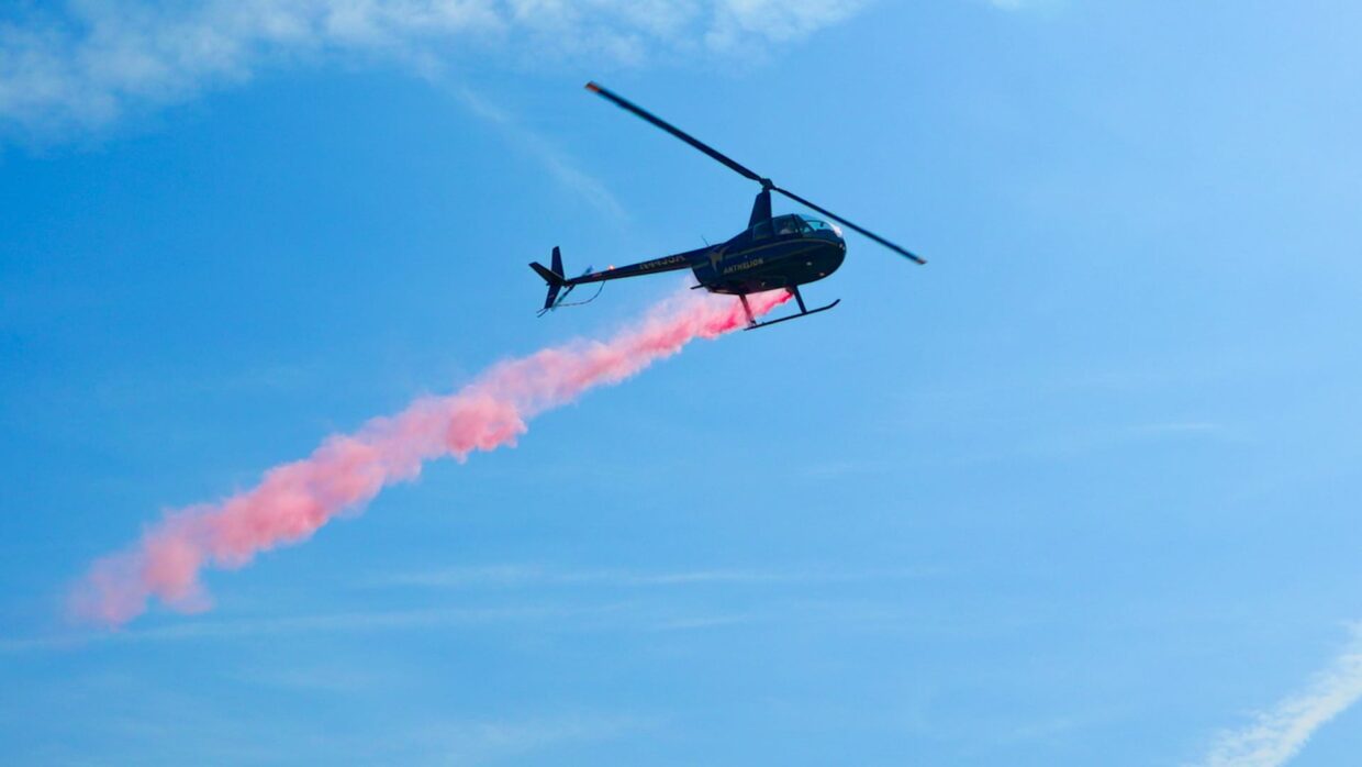 gender review helicopter flight Miami