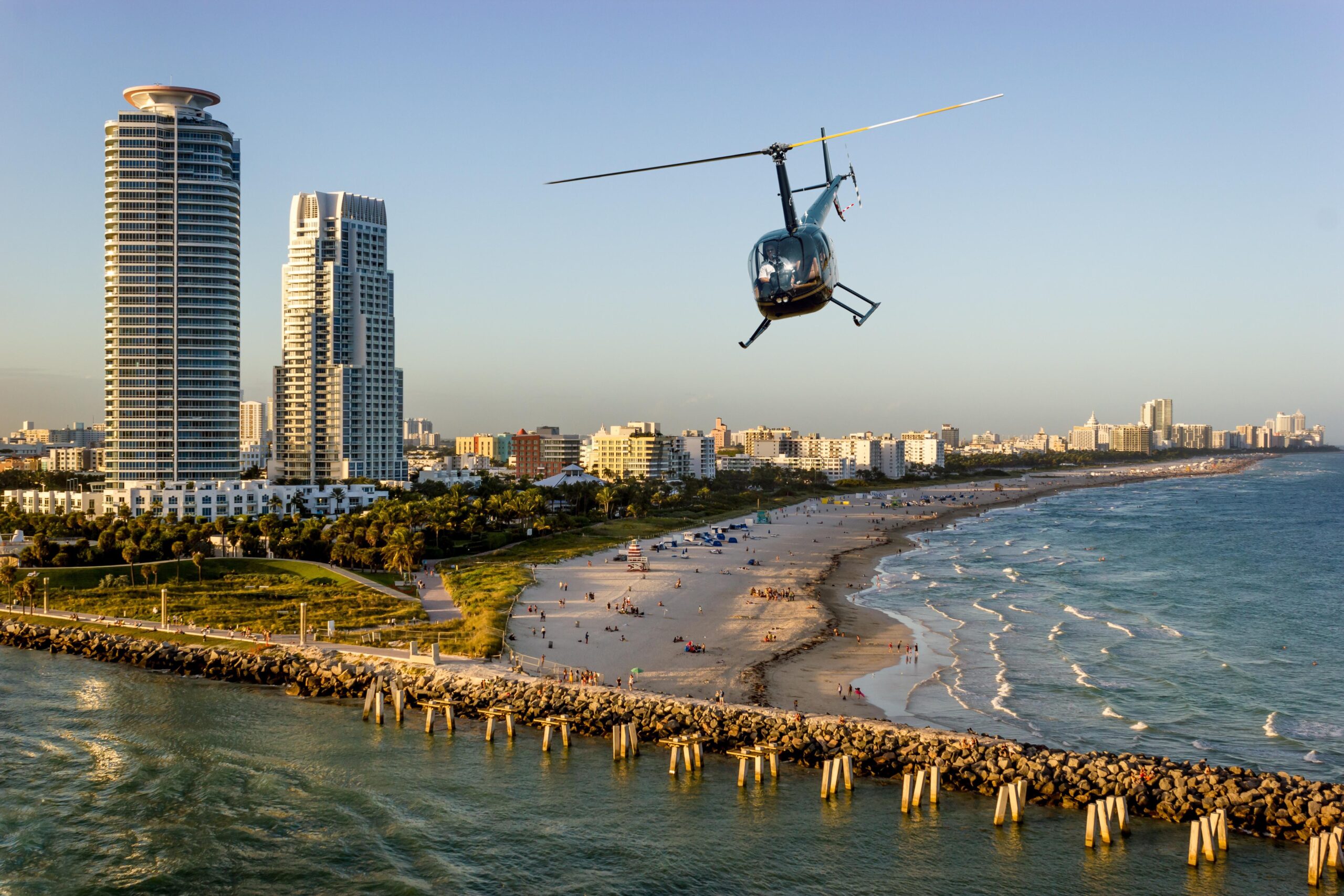 Helicopter Ride in South Beach Miami